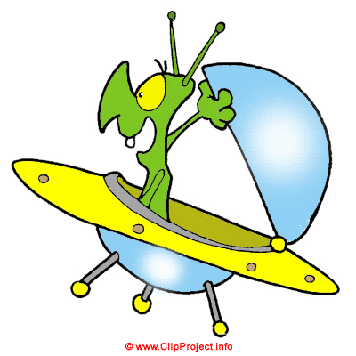 Ufo Bild Cartoon Clipart kostenlos