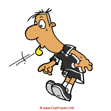 Fußball Schiedsrichter Clipart Bild