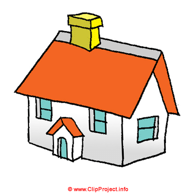 Haus / Clipart gratis Gif