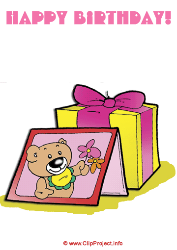 Geschenke Clipart zum Geburtstag