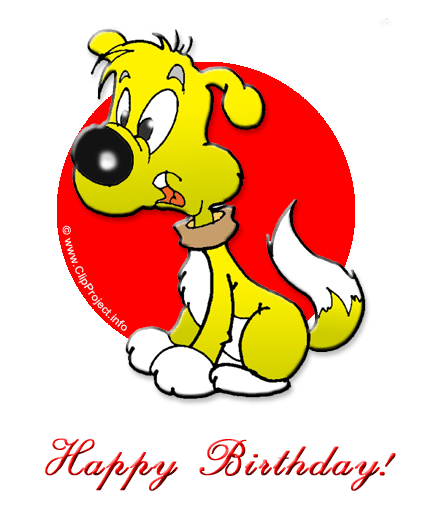 clipart geburtstag hund - photo #1