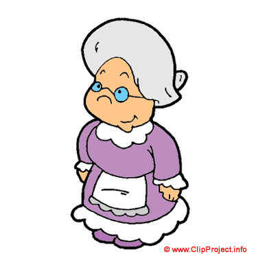 Oma, Grossmutter, Gif Clipart kostenlos herunterladen