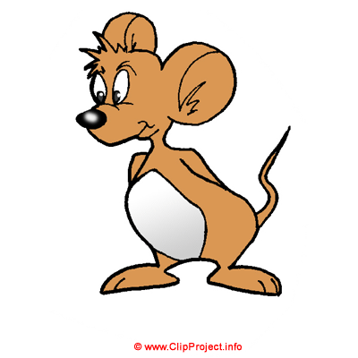 Feldmaus Clipart Bild kostenlos