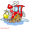 Dampflokomotive Bild Clipart