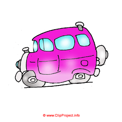 Bus Bild Clipart kostenlos herunterladen