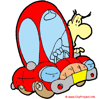 Auto Cartoon Clipart gratis herunterladen