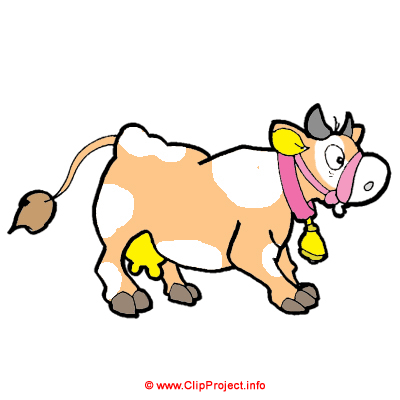 Cartoonkalb Clipart-Bild