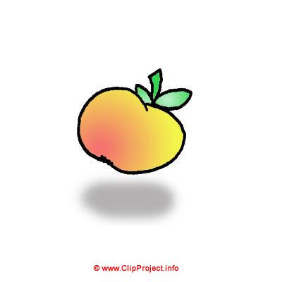 Apfel Clipart Bild kostenlos