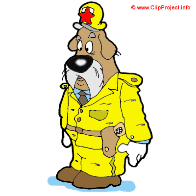 Polizist, Polizei / Clipart