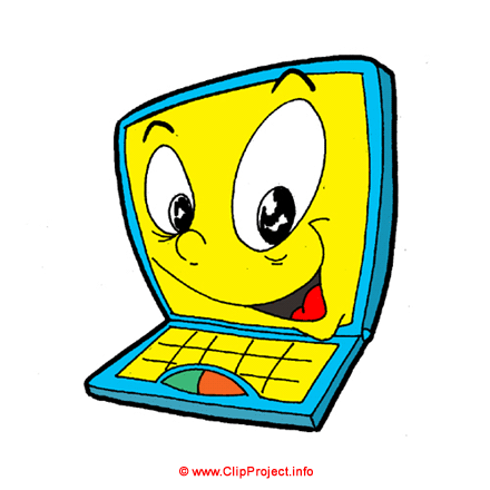 Clipart kostenlos, Notebook, Laptop Gif