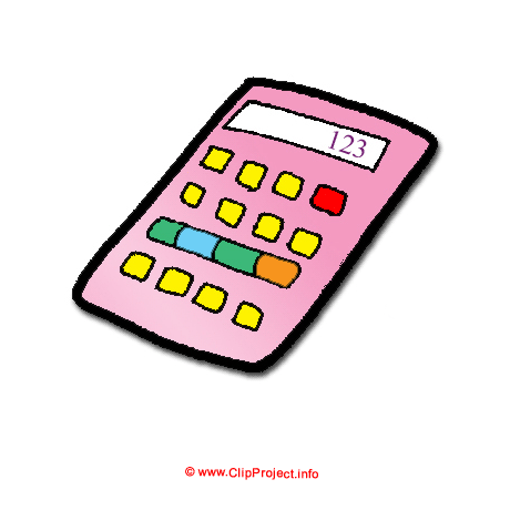 Clipart Calculator / Taschenrechner Gif