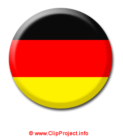 Fahne Deutschland, Deutsche Fahne / Clipart kostenlos