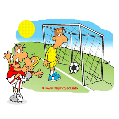 Tor Fußball Clipart-Bild