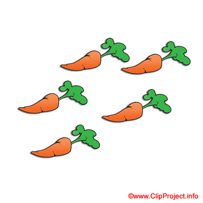 Möhren Clipart Bild Frühling