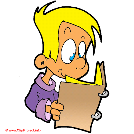 Lesen Clipart-Bild