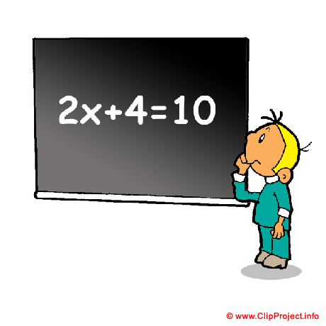 Mathematik Clipart für Schule