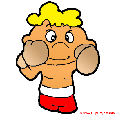 Boxen / Kostenlos Sport Clipart Gif / Olympische Spiele