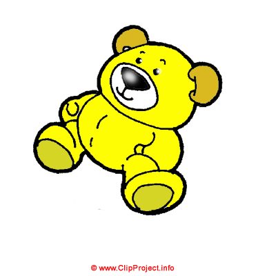 Teddybär Clipart Bild kostenlos