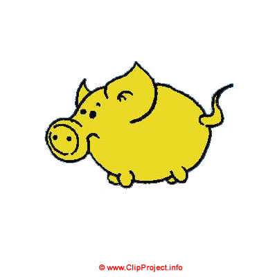 Sparschwein Clipart Bild kostenlos