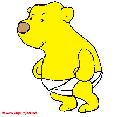 Teddy Clipart Bild kostenlos