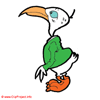 Cartoonvogel Clipart Bild gratis