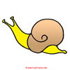 Schnecke Clipart Bild gratis