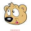 Cartoonbär Bild Clipart kostenlos