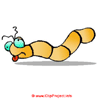 Wurm Bild Clipart kostenlos