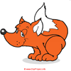 Fuchs Clipart-Bild kostenlos