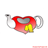 Teekanne Clipart kostenlos