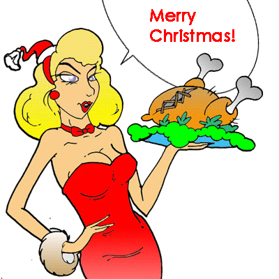 Frau Silvester Clipart gratis runterladen