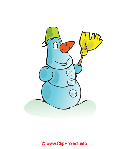 Schneemann Cartoon gratis download