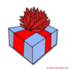 Geschenke zu Weihnachten Clipart-Bild