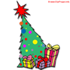 Weihnachtsbaum Cartoon-Bild zu Weihnachten
