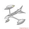 Space Ship Bild-Clipart