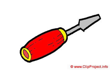 Schraubenzieher Clipart-Bild Werkzeug kostenlos
