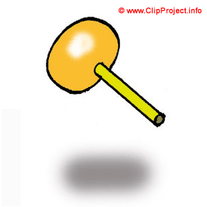 Gummihammer Clipart-Bild Werkzeug kostenlos