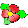 Blume Clipart Bild kostenlos