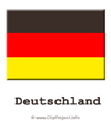 Deutschland Flagge Bild gratis