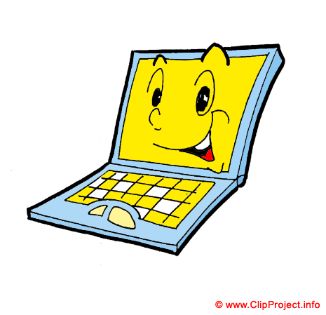 Notebook Clipart Bild kostenlos