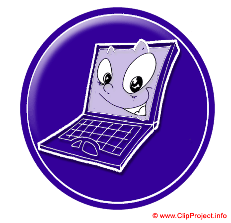 Computerlogo Clipart Bild kostenlos