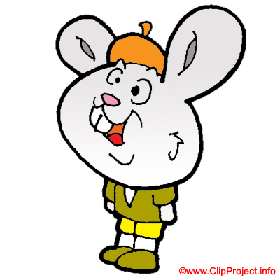 Hase Cartoon Clipart gratis download