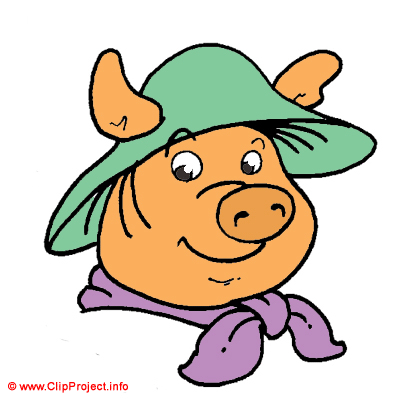 Schwein Clipart Bild kostenlos
