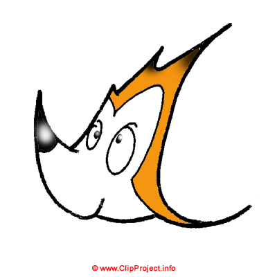 Fuchs Clipart Bild kostenlos